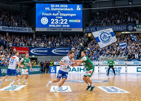 30.04.2026 – VfL Gummersbach vs. Frisch Auf! Göppingen