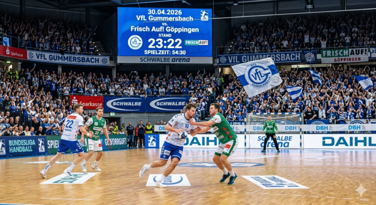 30.04.2026 – VfL Gummersbach vs. Frisch Auf! Göppingen